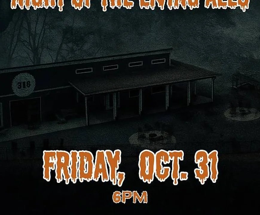 On Friday, October 31, 2025 at 06:00 pm - BUGGS ISLAND BREWING: Night of the Living Ales (Halloween Party) 10-31-2025
