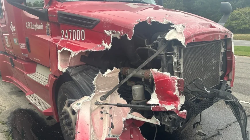 Man dies after two-vehicle crash involving tractor-trailer in Isle of Wight County
