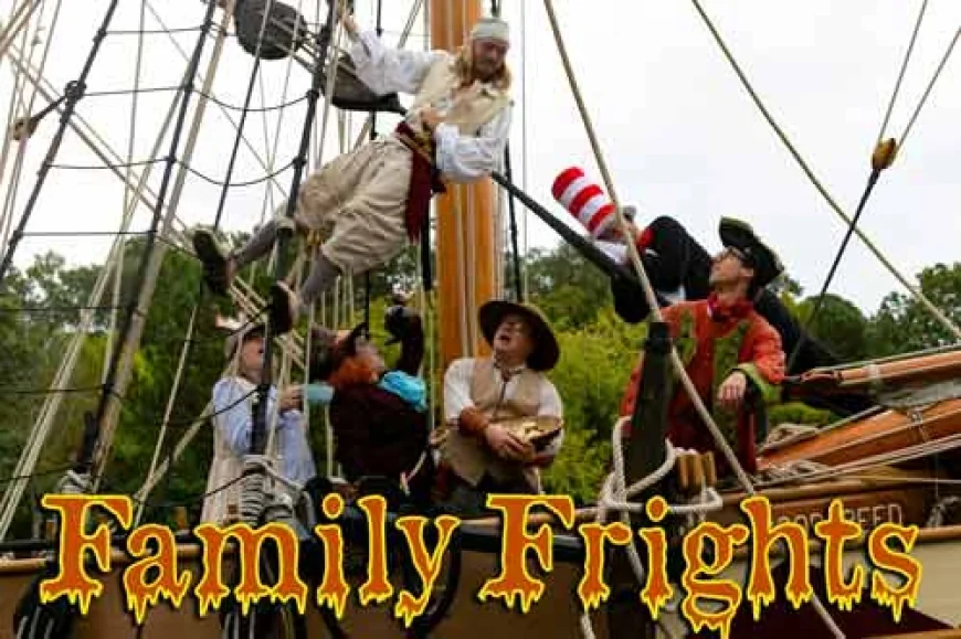 Family Frights at  Jamestown Settlement Oct. 24 & 25 – get your tickets before they sell out!