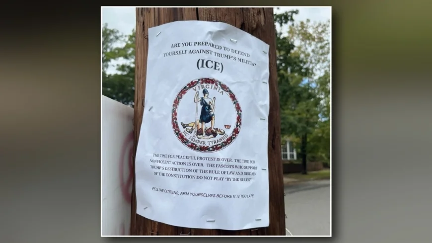 Flyers calling for an end to peaceful protests spark concern in Richmond