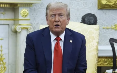 President Trump at Naval Station Norfolk for Navy’s 250th birthday