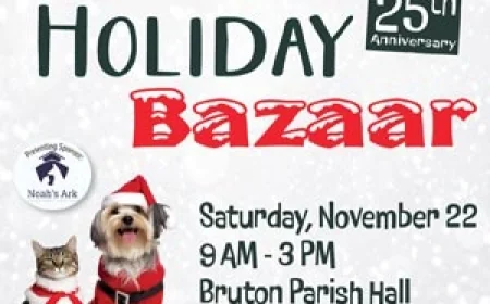 Holiday Bazaar to Benefit Local Homeless Pets on Nov. 22