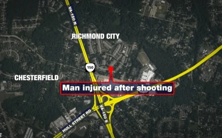 Man injured after shooting on Armfield Road in Richmond’s Southside