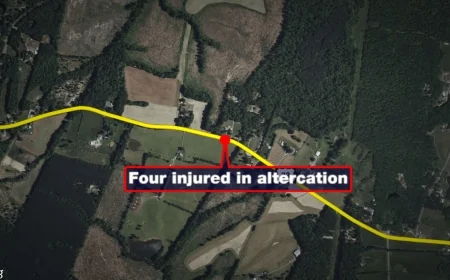 One man stabbed, three other people injured after altercation in Louisa County