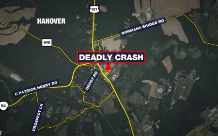 31-year-old King William woman dead, others injured after head-on crash in Hanover