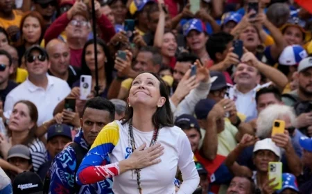 Opposition activist María Corina Machado of Venezuela wins the Nobel Peace Prize