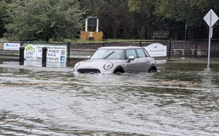 PHOTOS: Major tidal flooding due to Nor’easter