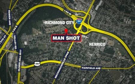 Man injured after being shot on Whitcomb Street in Richmond