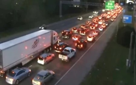 Tractor-trailer crash on I-95 causes delays in Richmond