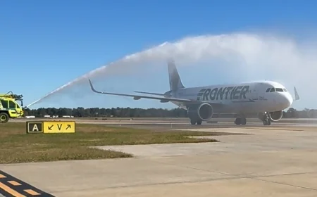 Frontier Airlines debuts first flight from RIC