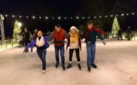 Liberty Ice Pavilion Outdoor Ice Skating in Colonial Williamsburg 2025 / 2026 Season