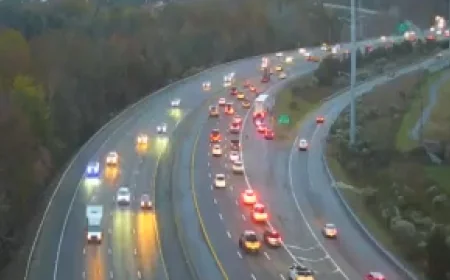 Tractor-trailer crash causes delays on I-95 North in Chesterfield County