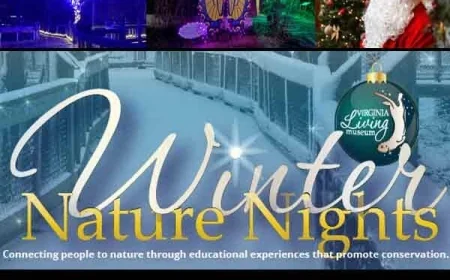 Winter Nature Nights at the Virginia Living Museum – December 19 – 23