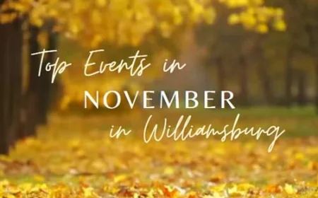 Best things to do in November in Williamsburg 2025