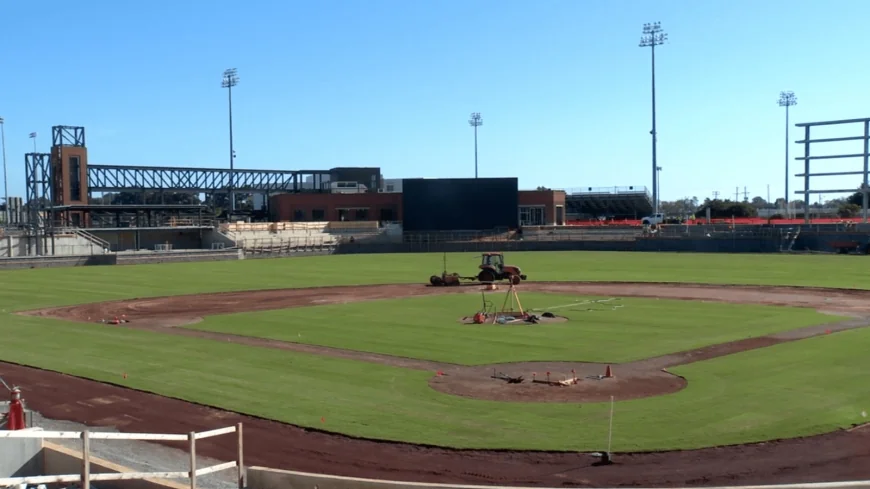‘A place everyone can enjoy’: Richmond Flying Squirrels reach milestone in new stadium construction