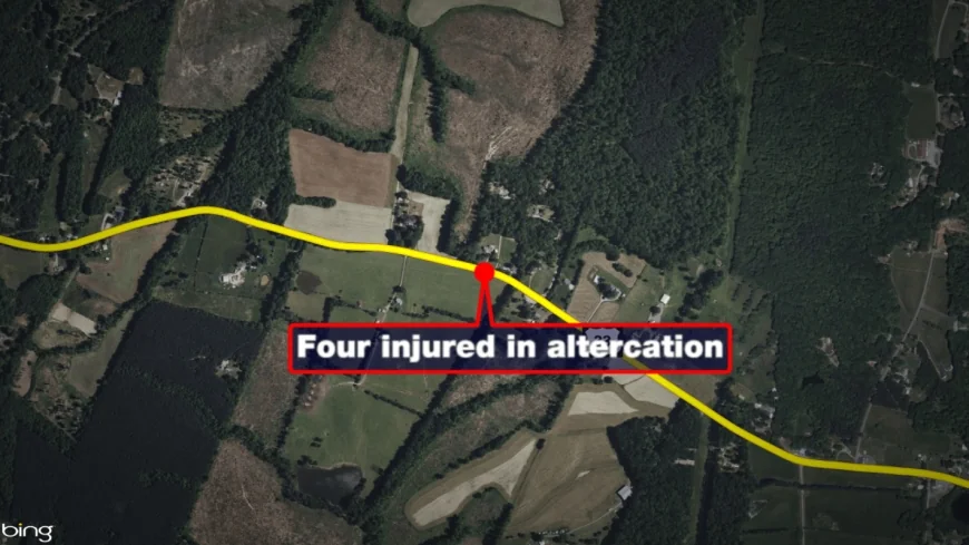 One man stabbed, three other people injured after altercation in Louisa County