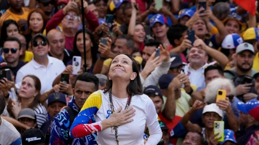 Opposition activist María Corina Machado of Venezuela wins the Nobel Peace Prize