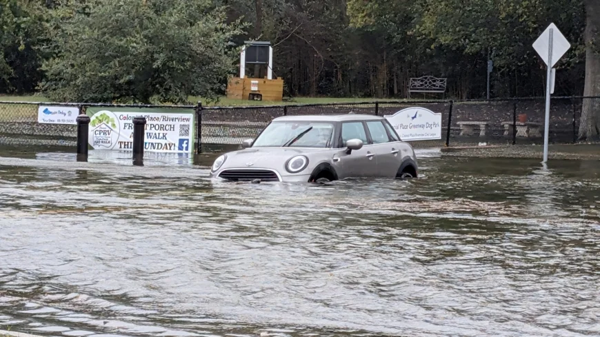 PHOTOS: Major tidal flooding due to Nor’easter