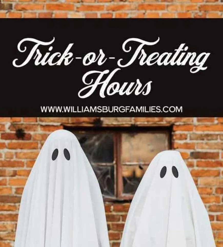 James City County Trick or Treat Hours 2025