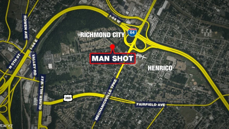 Man injured after being shot on Whitcomb Street in Richmond