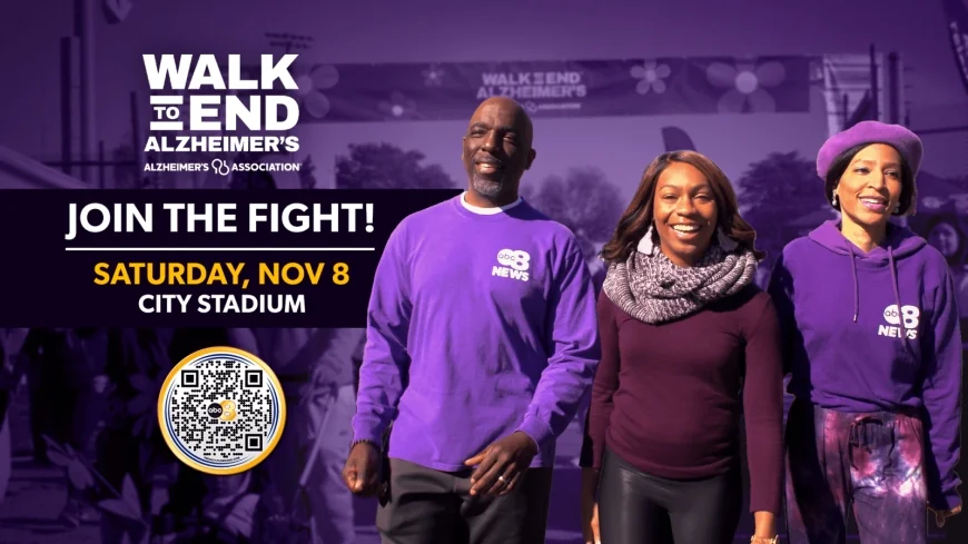 Join the 8News team for Walk to End Alzheimer’s 2025