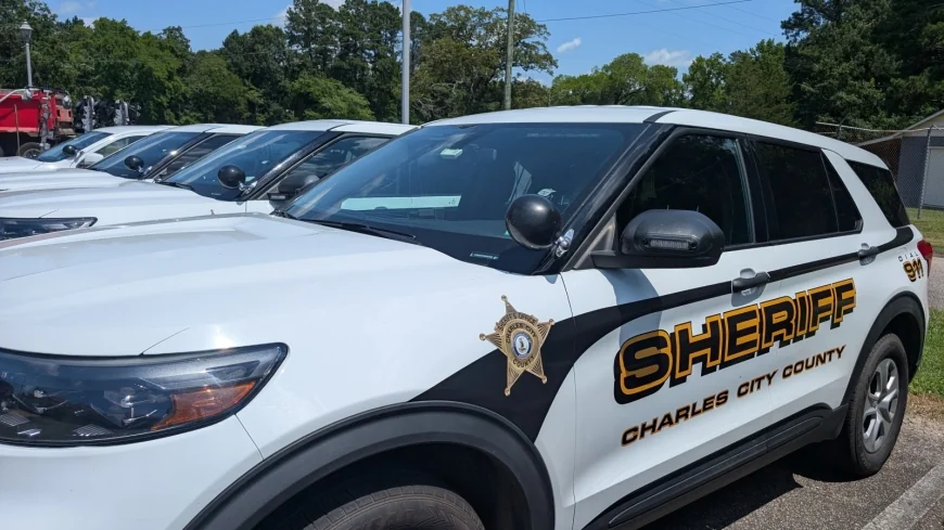 Charles City County deputy hospitalized after single-vehicle crash on Ruthville Road