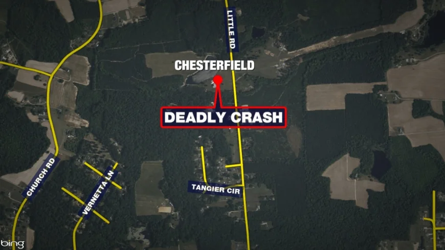 Driver dead after UTV crash in Chesterfield