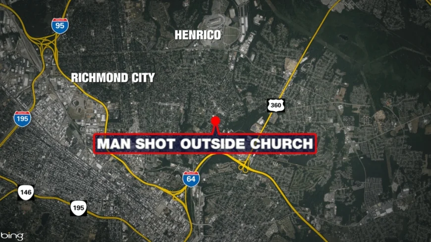 Man shot dead outside Richmond church after an argument