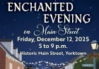 An Enchanted Evening on Main Street in Historic Yorktown – Friday, December 12, 2025
