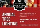 Come to Merchants Square for the Annual Tree Lighting – Saturday, Nov 29 at 5:00 pm