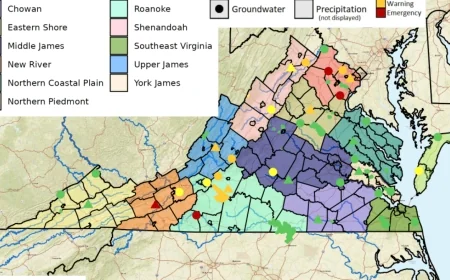 Drought watch advisory expands to 50 counties, 23 cities in Virginia