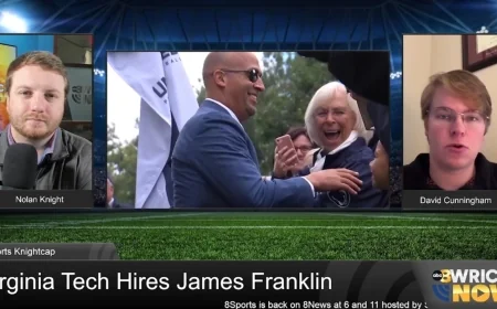 8Sports Knight-Cap: Virginia Tech hires James Franklin