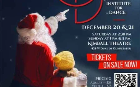 iDance presents Christmas Dreams – Dec. 20 & 21 – a holiday show for the whole family – get tickets today
