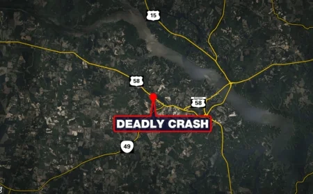 At least one person dead after Mecklenburg crash
