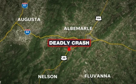 Charlottesville man dead after crash involving ejection in Albemarle