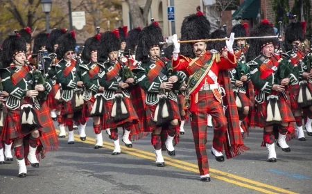 54th Annual Alexandria Scottish Christmas Walk Parade Saturday, Dec. 6