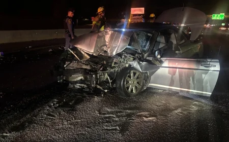 Driver seriously injured after crashing into SSP vehicle on I-95 North in Chesterfield