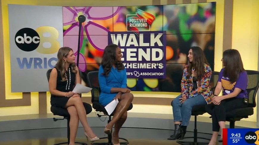 8News talks with Richmond chapter of Alzheimer’s Association ahead of Walk to End Alzheimer’s