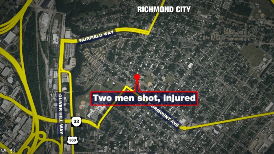 Two men injured after shooting on Rogers Street in Richmond