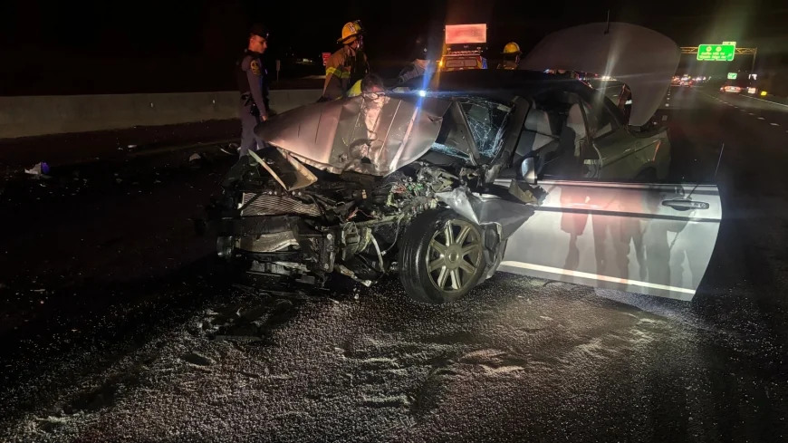Driver seriously injured after crashing into SSP vehicle on I-95 North in Chesterfield