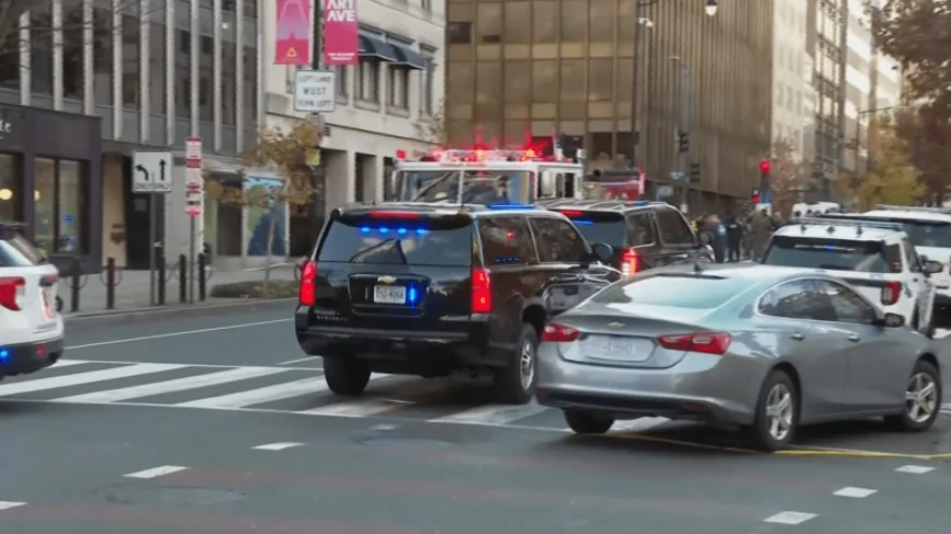 2 National Guard members shot near White House, suspect in custody