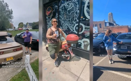 @PL8HNTR.RVA is going viral for hunting down custom license plates, sharing backstories