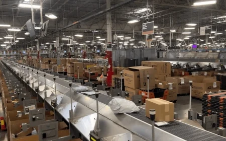 8News goes behind the scenes at a Henrico USPS processing facility during the holiday rush