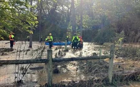 Eight Chesterfield firefighters to receive awards for rescues in southwest Virginia during Hurricane Helene