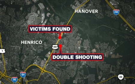 Teenage boy in critical condition after double shooting in Henrico