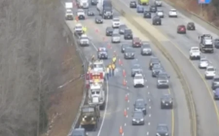 Vehicle fire on I-95 causes delays in Colonial Heights