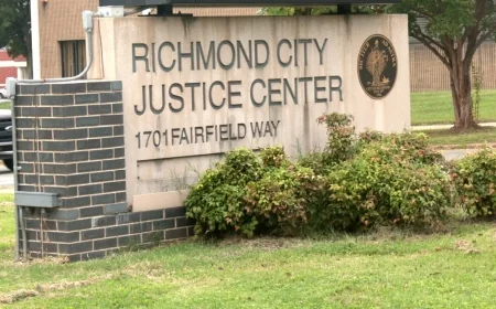 Inmate dies at Richmond City Justice Center, officials say cause is unknown