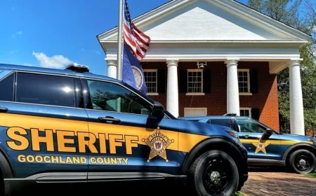 Northern Virginia man arrested after breaking into Goochland bank, church