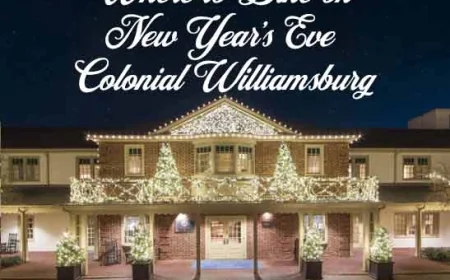 Where to Dine in Colonial Williamsburg for New Year’s Eve and Day