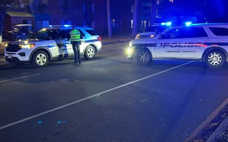 Pedestrian hit, killed by driver in Henrico